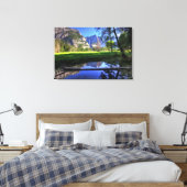 Rückbesinnung auf Fälle Leinwanddruck (Insitu (Schlafzimmer))