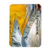 Rückbesinnung auf Herbst Wasserfälle Bond Falls Wa Magnet (Vertikal)