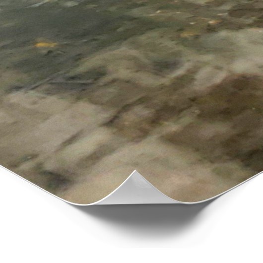 Rückbildung des Beckens Poster (Ecke)