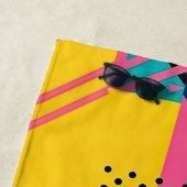 Rückblende aus dem 80er-Trend Strandtuch (Beispiel)