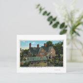 Rückblick auf das Haus der sieben Gabel Postkarte (Stehend Vorderseite)