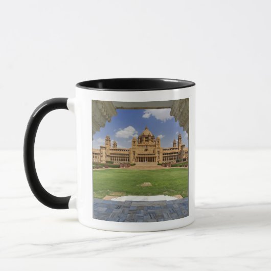 Rückblick auf das Umaid Bhawan Palace Hotel, Jodjp Tasse (Links)