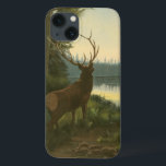 Rückblick auf den Elk Blick auf den See Case-Mate iPhone Hülle<br><div class="desc">Wohnen Sie weit weg von der Natur? Dieses schöne und dennoch klassische Bild vermittelt einen Eindruck von Ruhe und die Farben des Elches sind korrekt,  was dieses Bild sehr realistisch macht. Holen Sie sich diese naturgetreue Kunst auf Ihre Lieblingsprodukte!</div>