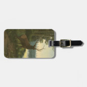 Rückblick auf den Elk Blick auf den See Gepäckanhänger (Vorderseite horizontal)