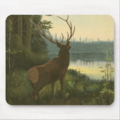 Rückblick auf den Elk Blick auf den See Mousepad (Vorne)