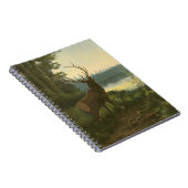 Rückblick auf den Elk Blick auf den See Notizblock (Rechte Seite)