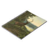 Rückblick auf den Elk Blick auf den See Notizblock (Linke Seite)