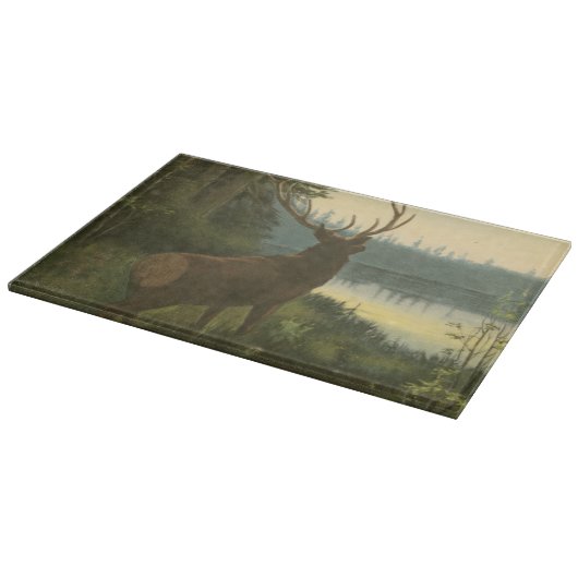 Rückblick auf den Elk Blick auf den See Schneidebrett (Ecke)