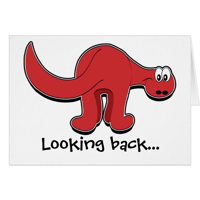 Rückblick auf Dinosaurier (Vorderseite (Horizontal))