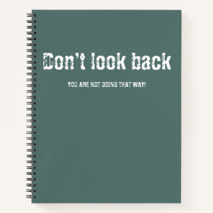 Rückblick auf Notebook Notizblock