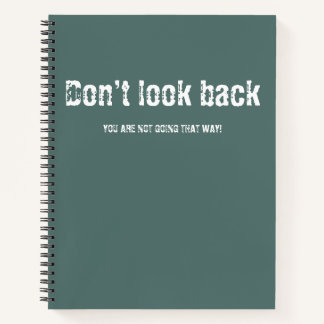 Rückblick auf Notebook Notizblock