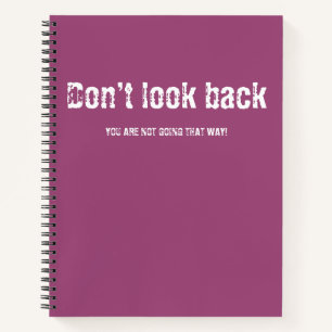 Rückblick auf Notebook Notizblock