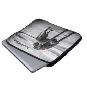 Rückblick Laptopschutzhülle (Vorne Knopf)