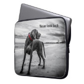 Rückblick Laptopschutzhülle (Vorderseite Links)