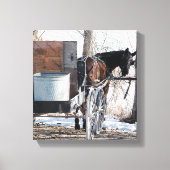 Rückblick Leinwanddruck (Vorderseite)