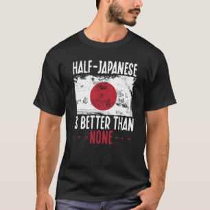 Rückdruck halb Japanisch ist besser als kein Japan T-Shirt