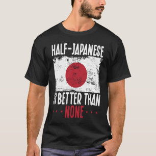 Rückdruck halb Japanisch ist besser als kein Japan T-Shirt