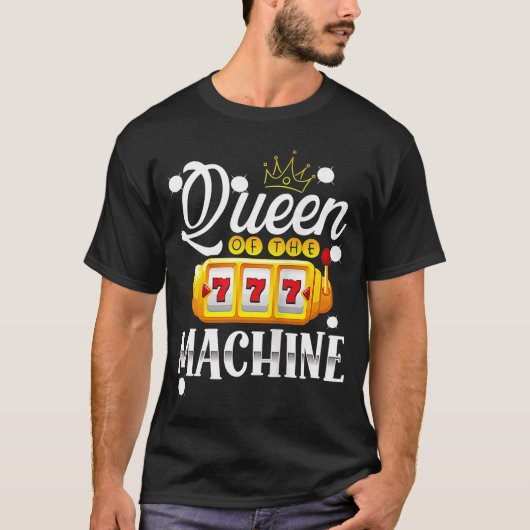 Rückdruck Queen of the Machine Slot Machine Tank (Vorderseite)