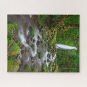 Ruckel Creek Falls, Columbia River Gorge Oregon Puzzle (Horizontal)