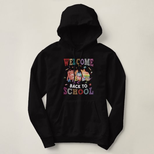 Rückempfang zum Lehrer Hoodie (Design vorne)