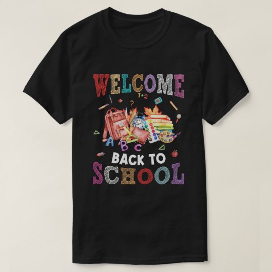 Rückempfang zum Lehrer T-Shirt (Design vorne)