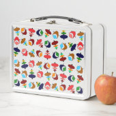 Rücken-Atomformen Metall Brotdose (Beispiel)