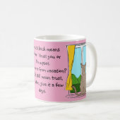 Rücken einer Katze Kaffeetasse (VorderseiteRechts)