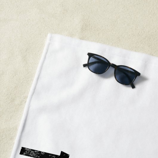 Rücken-GTO-Kicks Strandtuch (Beispiel)