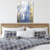 Rücken Land Pass Wasserfarbe Leinwanddruck (Insitu (Schlafzimmer))