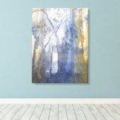 Rücken Land Pass Wasserfarbe Leinwanddruck (Insitu (Holzboden))