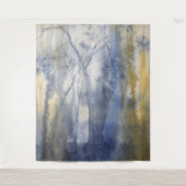 Rücken Land Pass Wasserfarbe Wandteppich (Vorderseite)