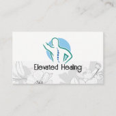 Rücken-Logo | Akupunktur Visitenkarte (Vorderseite)