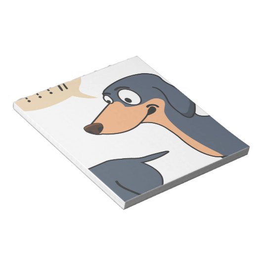 Rücken Notizblock (angewinkelt)