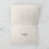 Rücken-Operation wird gut Karte (Innenseite)