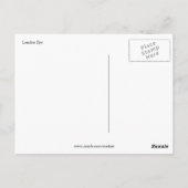 Rücken Postkarte (Rückseite)
