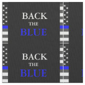 RÜCKEN SIE DEN BLAU STOFF (Nahaufnahme)