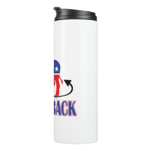 Rücken Thermosbecher (Nach rechts gedreht)