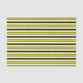 Rücken und Fertig-Schwarz und Gelb Seidenpapier (Vorderseite)