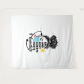 Rücken und Körper schaden dem Krankenleben Wandteppich (Vorderseite (Horizontal))