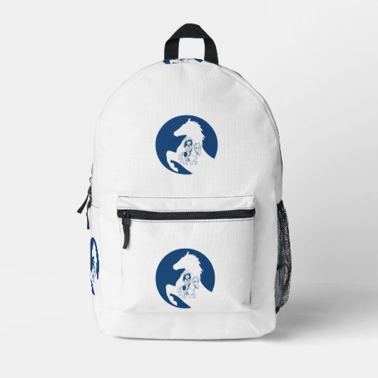 Rückenbeutel Bedruckter Rucksack (Vorderseite)