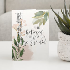 Rückenflorenkarte, Abschluss-Abschluss, Karte