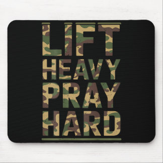 Rückenlift Schwer Beten Schweres Workout Christlic Mousepad