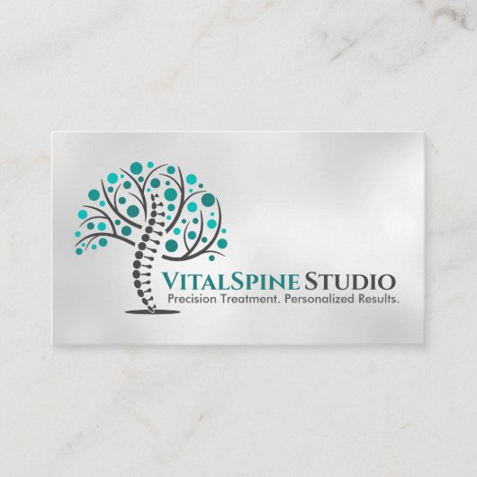 Rückenmark - Rückenmarksgesundheit Visitenkarte (Vorderseite)