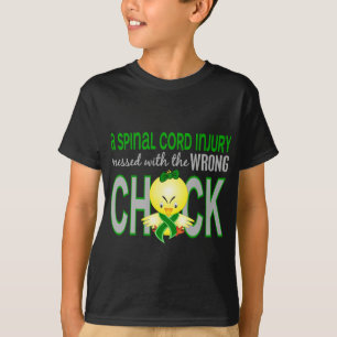 Rückenmark-Verletzung verwirrt mit falschem Küke T-Shirt