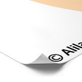 Rückenmarkanatomie, gezeichnet. poster (Ecke)