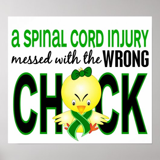 Rückenmarksverletzung mit falschem Kick Poster (Vorne)