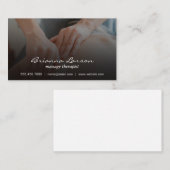 Rückenmassage | Sportmedizin Visitenkarte (Vorne/Hinten)