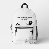 Rückenpackung ( Power Stärke ). Bedruckter Rucksack (Vorderseite)