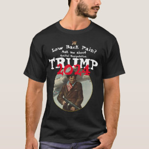 Rückenschmerzen? Fragen Sie mich über Genitalmanip T-Shirt