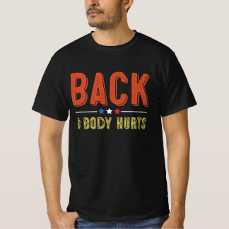 Rückenschmerzen T-Shirt